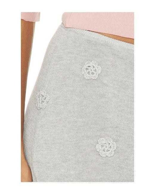 With Jean White Hazel Skirt