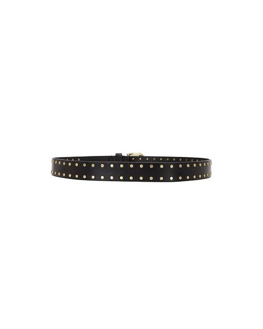 Isabel Marant Black Zap Belt