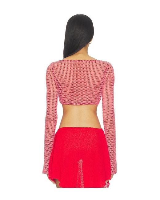 Lovers + Friends Red Rosario Top
