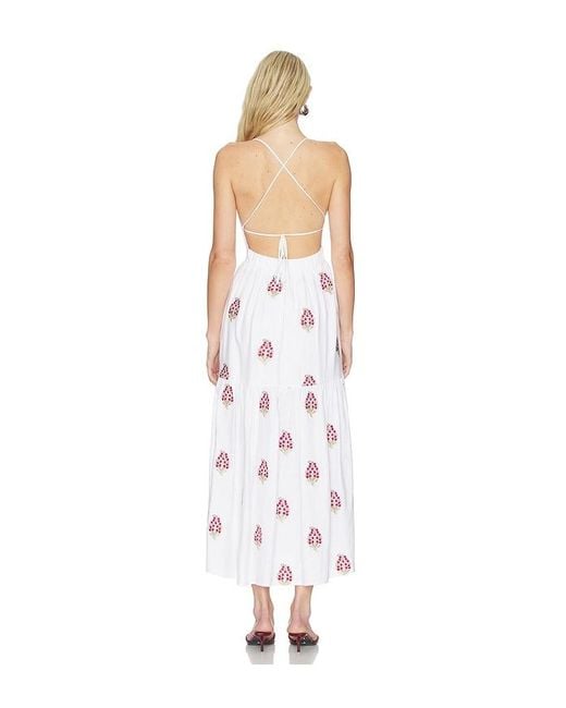 Rosewater House White Sarv Maxi Dress