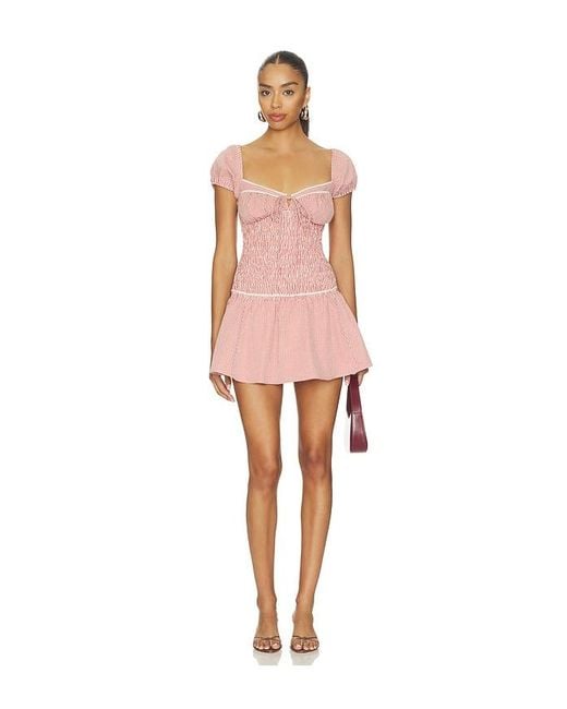GUIZIO Multicolor Formentera Mini Dress