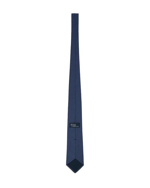 Polo Ralph Lauren Blue Silk Natte Pin Dot Neck Tie for men