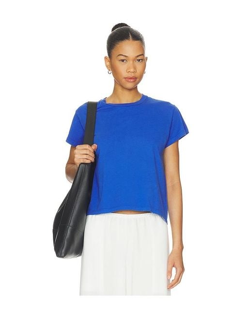 Daydreamer Blue Solid Solo Tee
