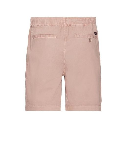 Faherty Brand Pink Essential Drawstring Short for men