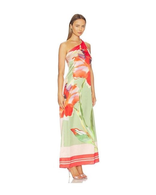 MISA Los Angles Red Dounia Dress