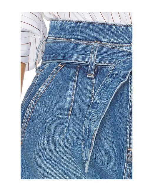 Veronica Beard Blue Jaylen Short