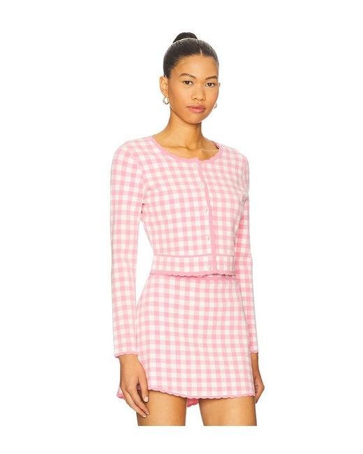 LoveShackFancy Pink Cardigan Bridgette