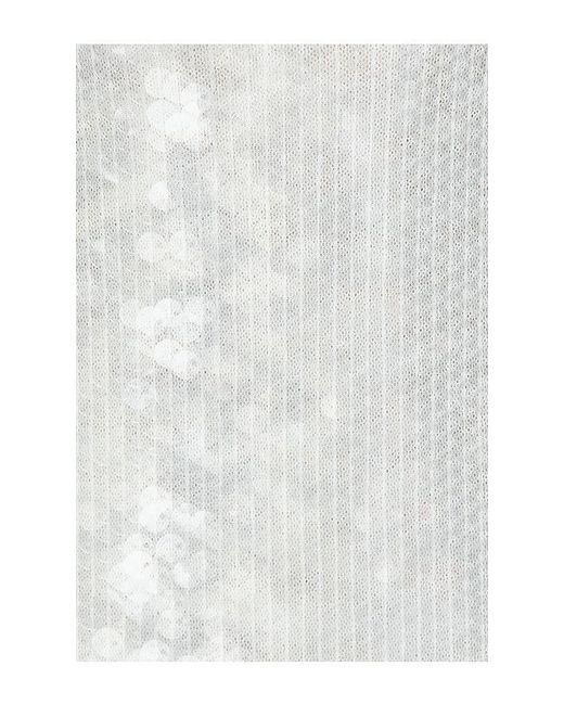 retroféte White Beth Sequin Dress