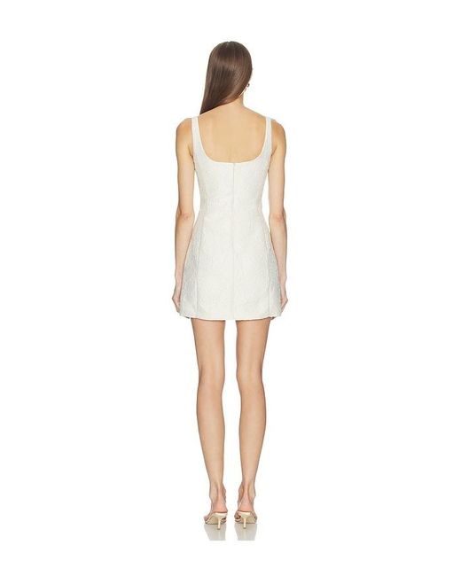 Amanda Uprichard White Isabella Dress