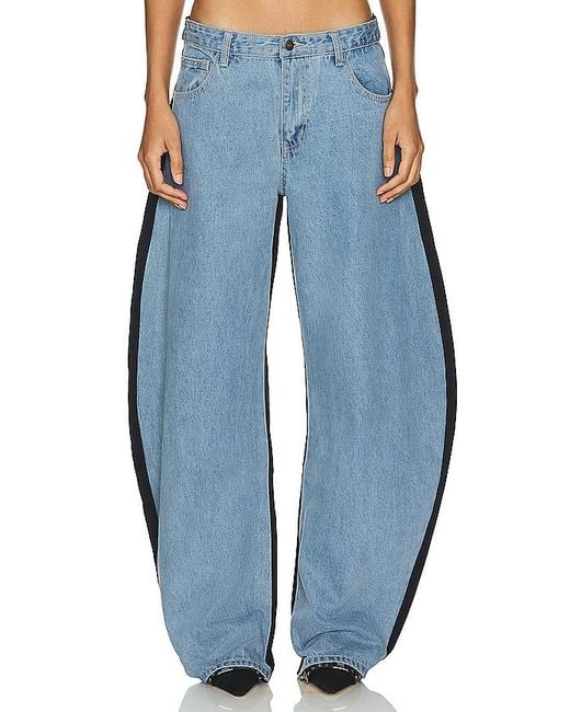 Lioness Blue Horseshoe Jeans
