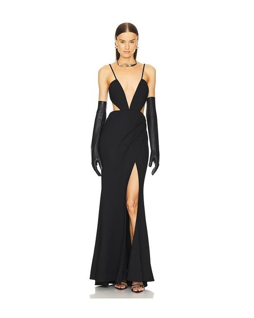 Michael Costello Black X Revolve Caisyn Gown
