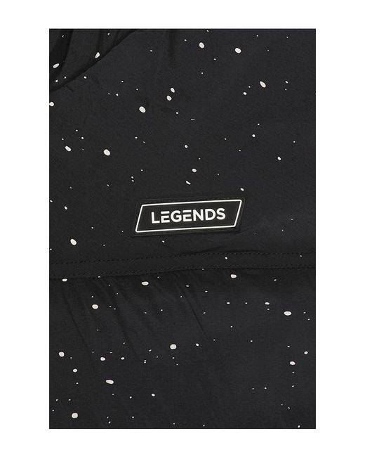 Legends Black Alpine Puffer Vest for men