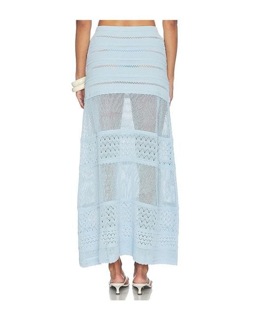 Devon Windsor Blue Yasmin Skirt