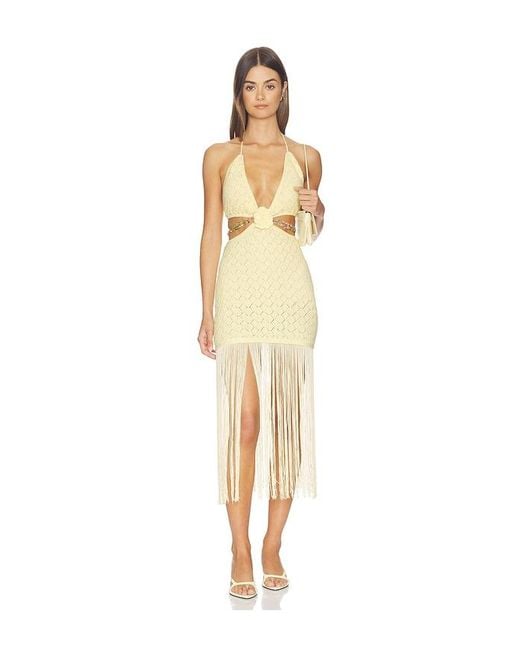 CAPITTANA Natural Zoe Dress