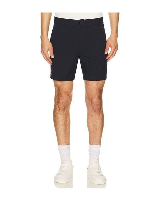Rhone Blue 7 Nomad Tech Chino Short for men