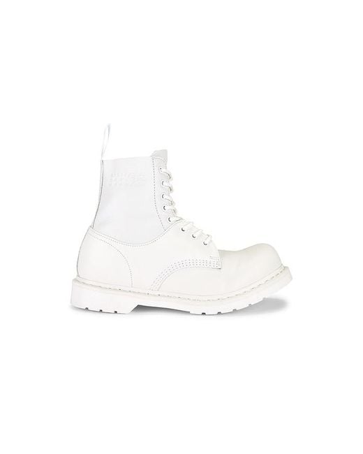 Botas 1460 En Color Blanco Talla (También En 43, 44, 45) MM6 by Maison Martin Margiela de hombre de color White