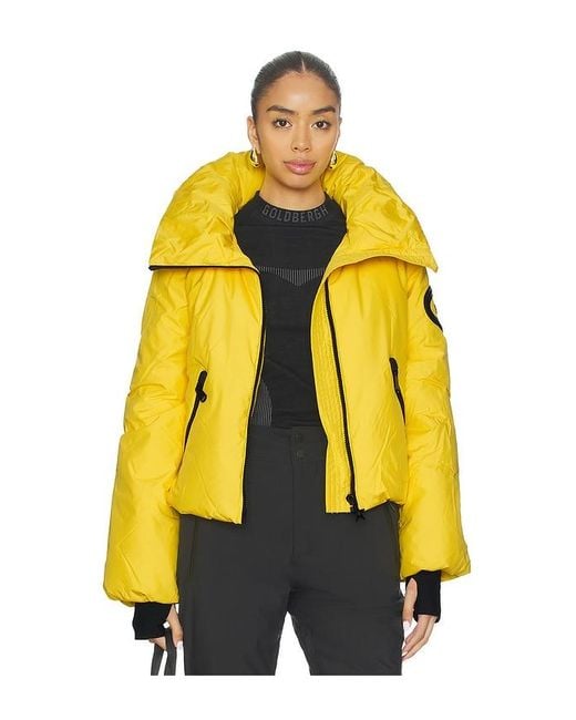 Goldbergh Yellow Porter Ski Jacket