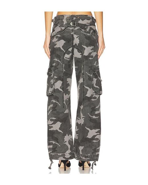Jaded London Black Trooper Cargo