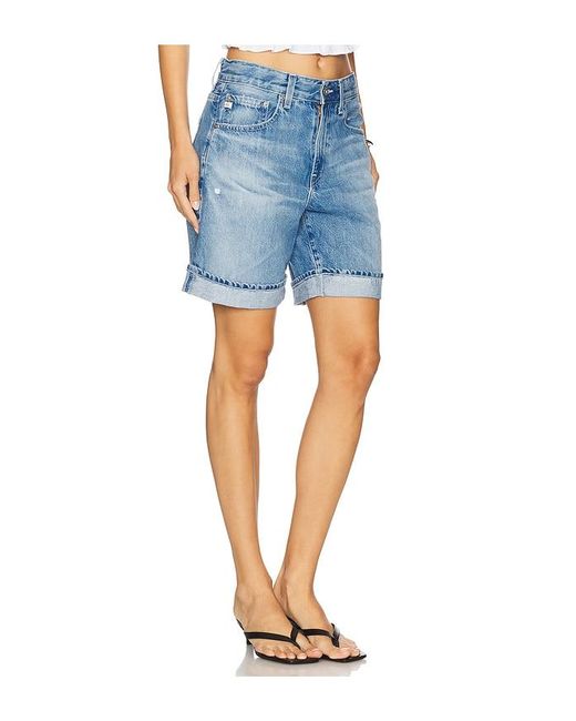 AG Jeans Blue Ex-Boyfriend Short