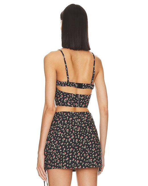 Camille Top en Black For Love & Lemons