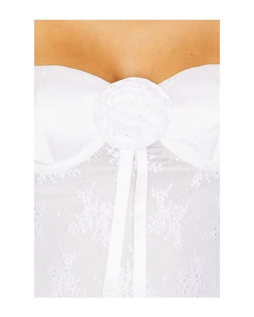 MAJORELLE White Leonie Top