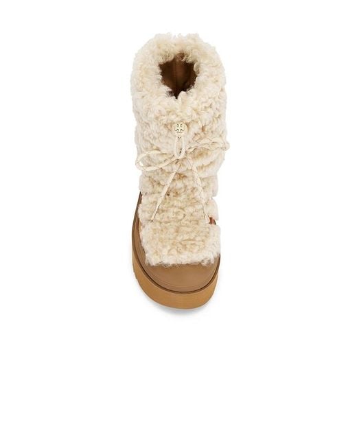 Tory Burch White Boot Mellow