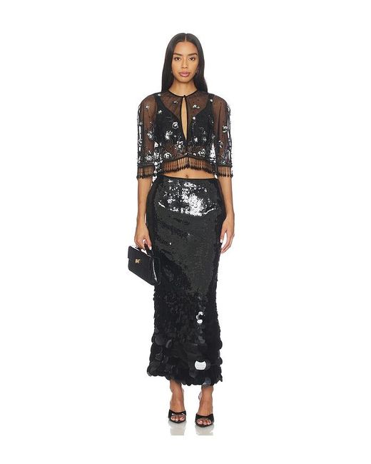 AFEW Rahul Mishra Black Rahul Mishra Mandala Cape