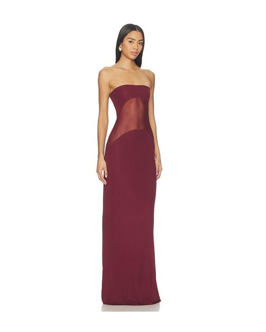 Nbd Red The Sadira Maxi Dress