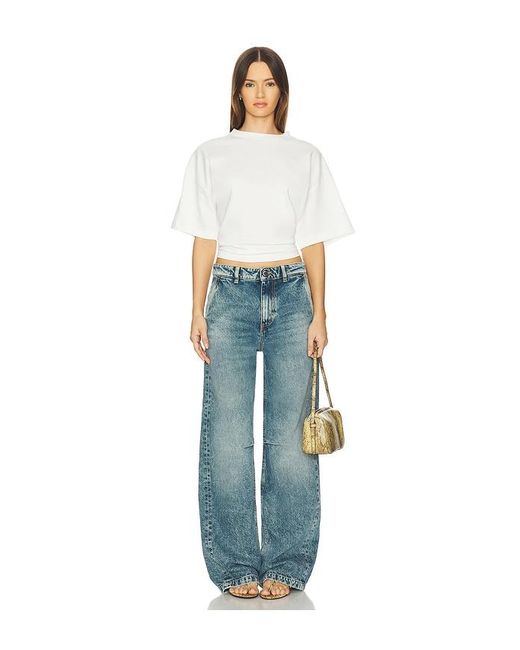 ICON DENIM Blue Ava Wide Leg Jeans