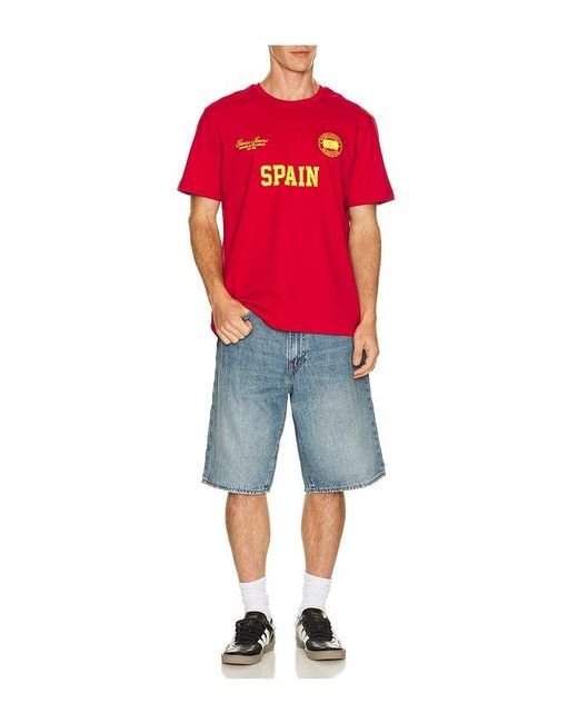 Guess Red World Cup Tee for men