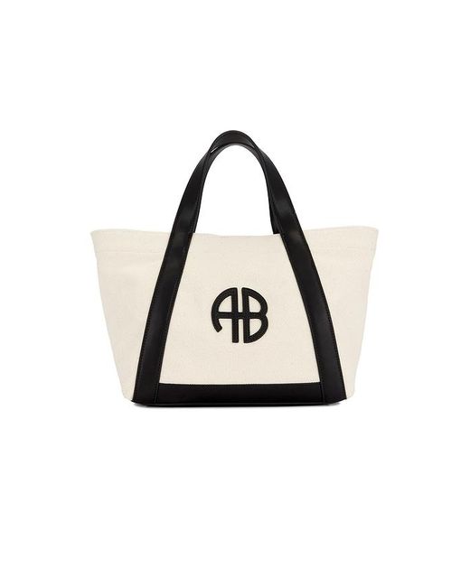 Anine Bing Black Kleine Tote-Bag Cara