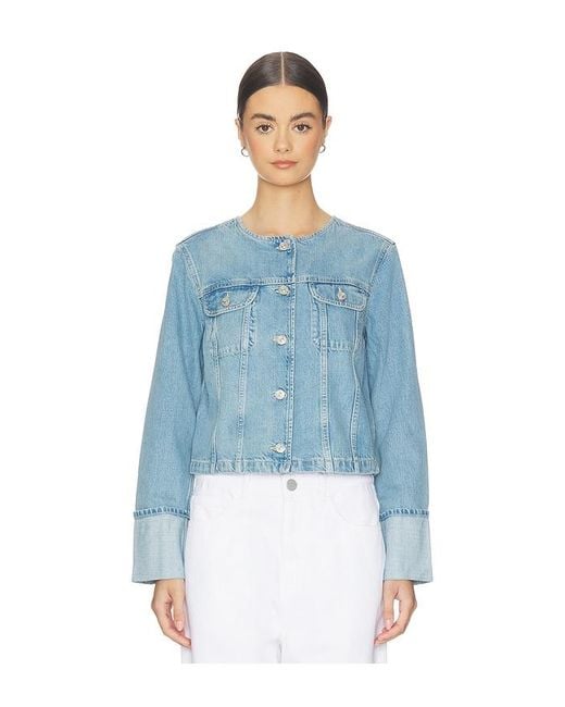 PAIGE Blue Dean Jacket