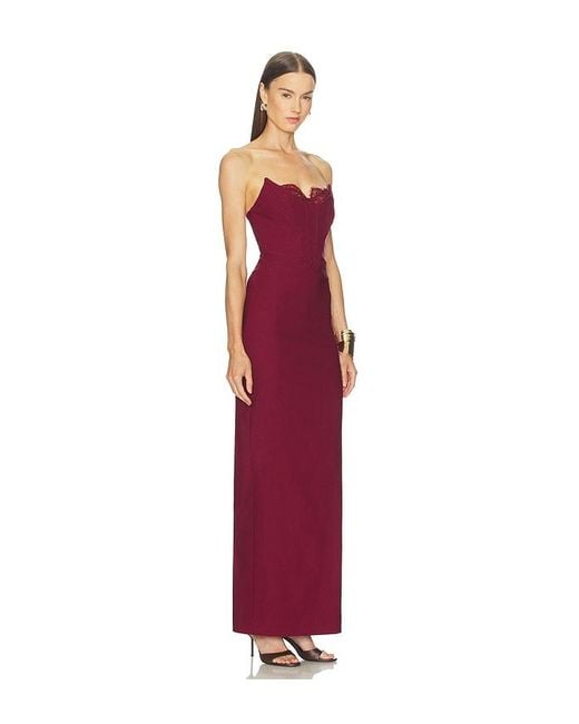 Michael Costello Red X Revolve Louisa Gown