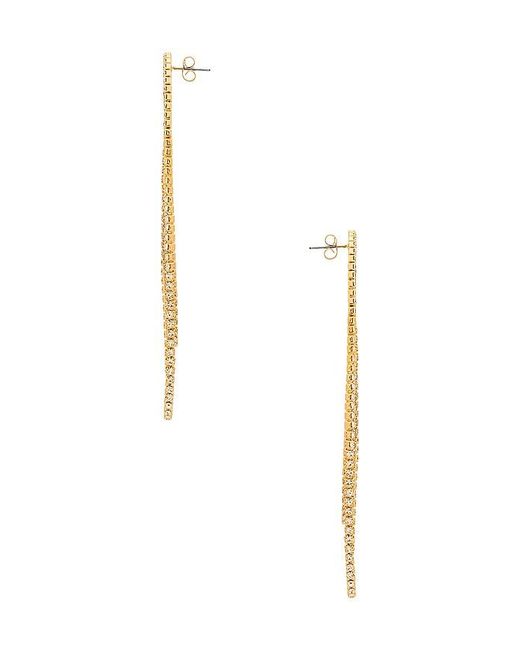 Ettika White Melting Earrings