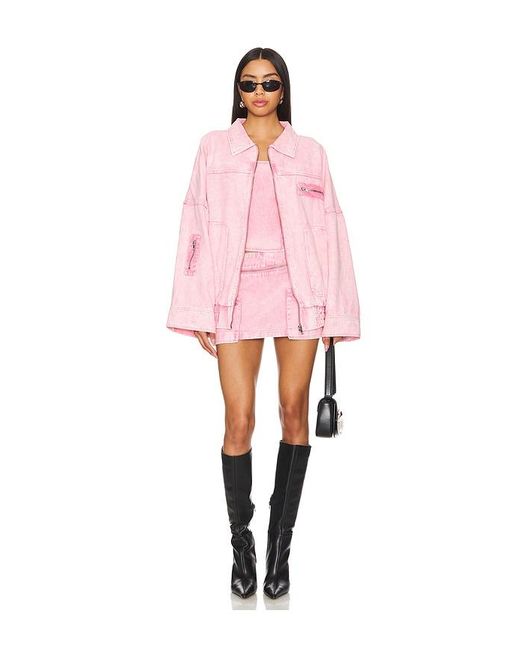 BY.DYLN Pink Monica Jacket
