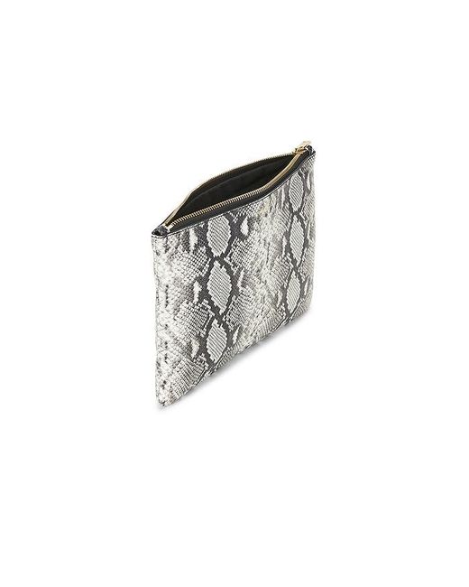 Anine Bing White Elly Large Pouch