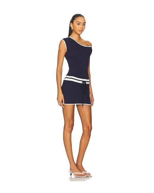 SNDY'S Blue X Revolve Windsor Mini Dress