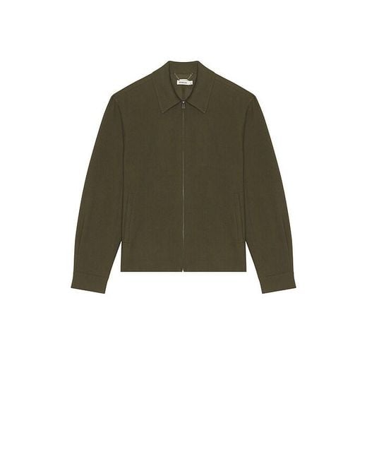 Jonathan Simkhai Green Sidney Blouson Jacket for men