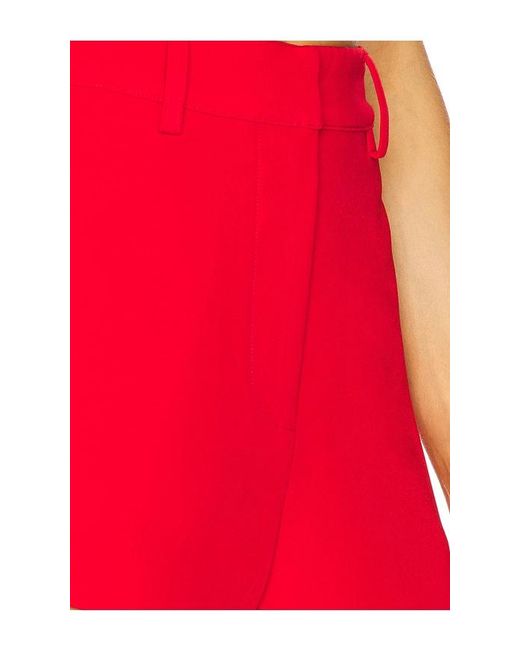 Line & Dot Red X Revolve Dariel Micro Shorts