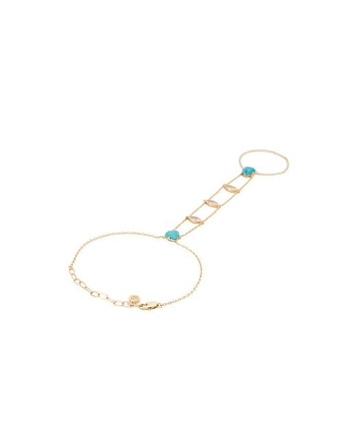 Ettika Black Solstice Hand Chain