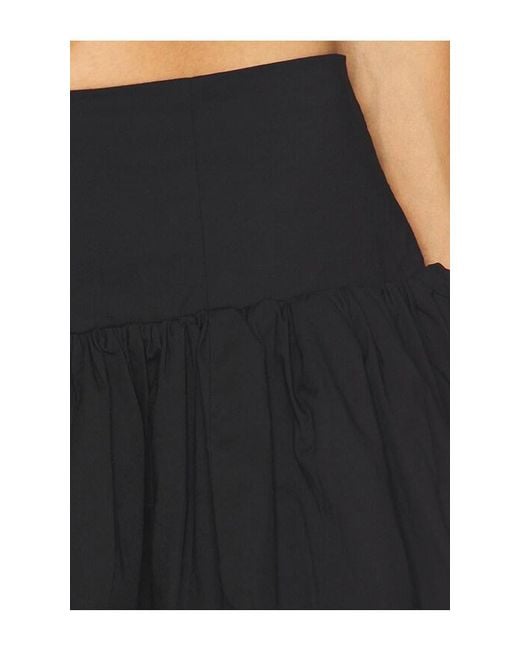 Camila Coelho Black Cari Mini Skirt