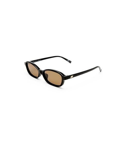 Le Specs Black Honey Pot Sunglasses