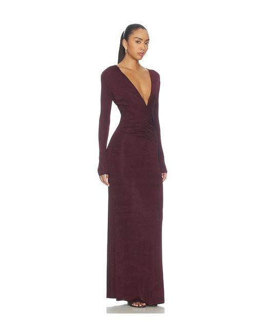 SER.O.YA Purple Ebony Maxi Dress