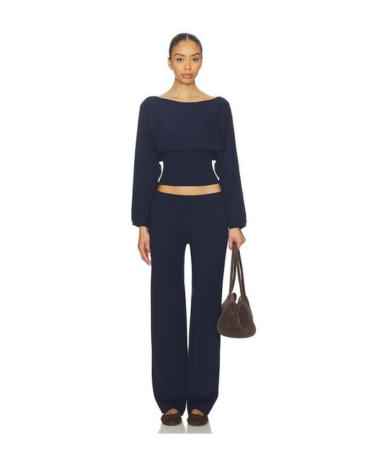 Lovers + Friends Blue Liza Pant