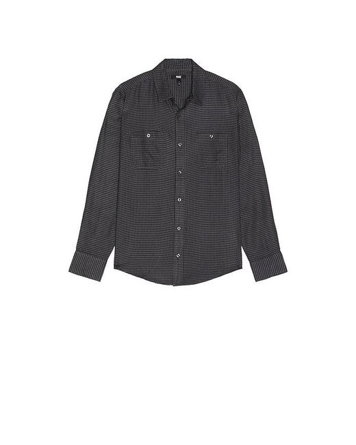 PAIGE Black Everett Shirt for men