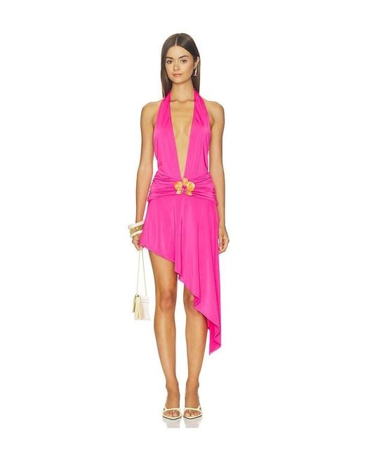 Nbd Pink Champa Mini Dress