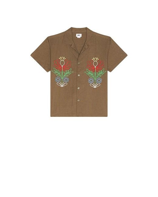 Obey Multicolor Perry Woven Shirt for men