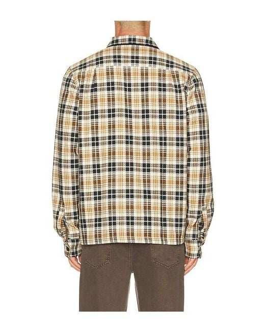 Fred Perry Multicolor Textured Check Overshirt for men