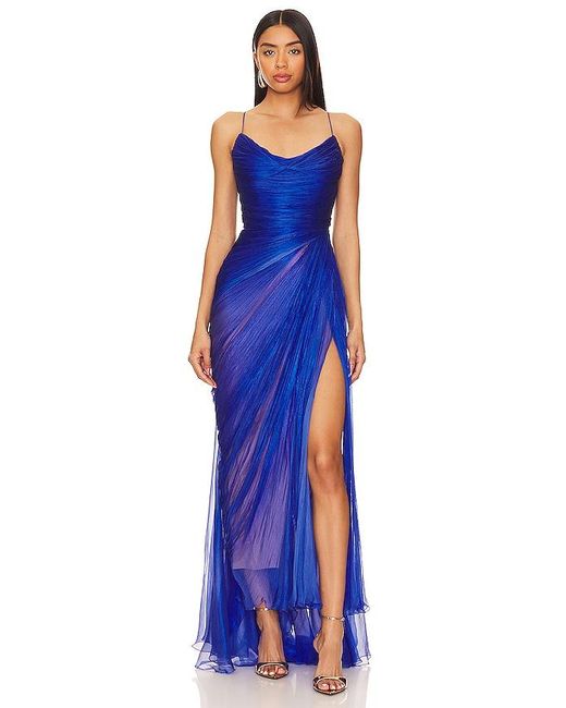 Maria Lucia Hohan Blue Lively Gown