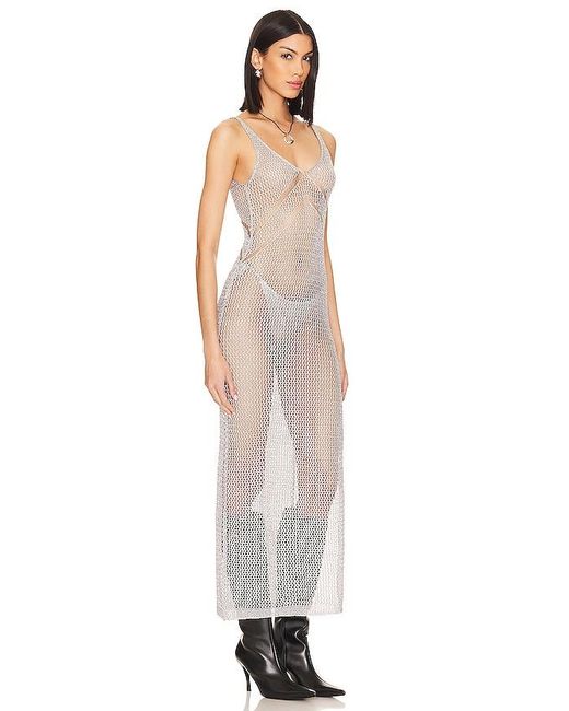 superdown White Marlee Maxi Dress